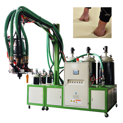 Full Automatic PU Shoe Sole Making Machine Polyurethane Foam Machine